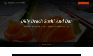 Billybeachsushi.com thumbnail