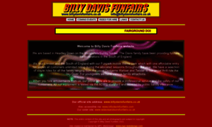 Billydavisfunfairs.com thumbnail