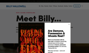 Billyhallowell.com thumbnail