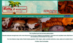 Billysbeachcafe.com thumbnail