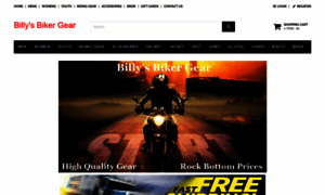 Billysbikergear.com thumbnail