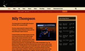 Billythompsonmusic.com thumbnail