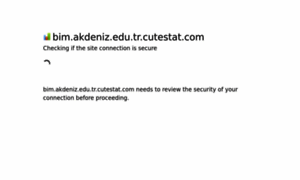 Bim.akdeniz.edu.tr.cutestat.com thumbnail