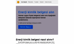 Binaenerjikimlikbelgesiverilir.com thumbnail