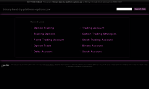 Binary-best-try-platform-options.pw thumbnail