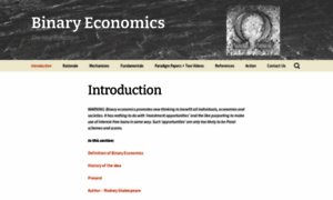 Binaryeconomics.net thumbnail