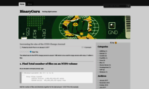 Binaryguru.wordpress.com thumbnail
