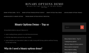 Binaryoptionsdemo.org thumbnail