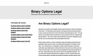 Binaryoptionslegal.com thumbnail