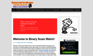 Binaryscamwatchmonitor.com thumbnail