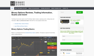 Binaryscore.com thumbnail