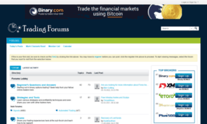 Binarytradingforum.com thumbnail