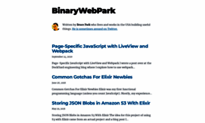 Binarywebpark.com thumbnail