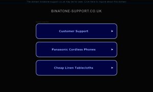 Binatone-support.co.uk thumbnail