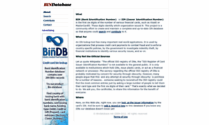 Bindatabase.net thumbnail