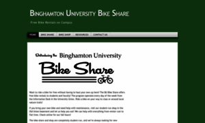 Binghamtonbikeshare.com thumbnail