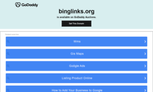 Binglinks.org thumbnail