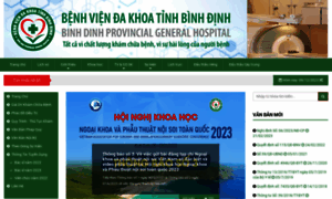 Binhdinhhospital.com.vn thumbnail