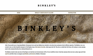 Binkleysrestaurant.com thumbnail