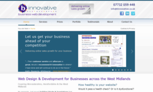 Binnovativewebdesign.co.uk thumbnail