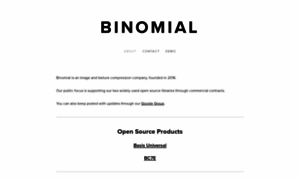 Binomial.info thumbnail