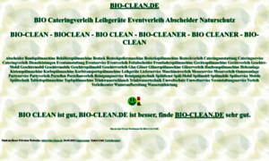 Bio-clean.de thumbnail