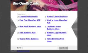 Bio-oneinc.info thumbnail