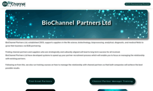 Biochannelpartners.com thumbnail
