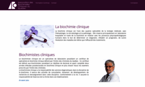 Biochimistescliniques.ca thumbnail