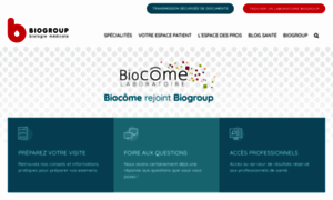 Biocome.fr thumbnail