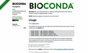 Bioconda.github.io thumbnail