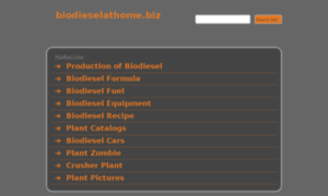 Biodieselathome.biz thumbnail