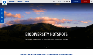 Biodiversityhotspots.org thumbnail