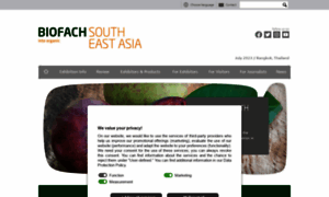 Biofach-southeastasia.com thumbnail