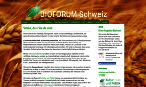 Bioforumschweiz.ch thumbnail