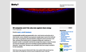 Biofry.wordpress.com thumbnail