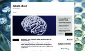 Biogeekblog.wordpress.com thumbnail