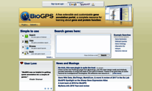 Biogps.org thumbnail