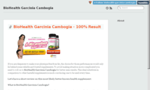 Biohealth-garcinia-cambogia.tumblr.com thumbnail