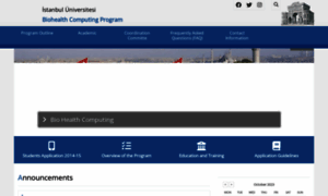 Biohealthcomputing.istanbul.edu.tr thumbnail