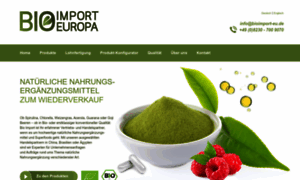 Bioimport-eu.de thumbnail