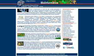 Bioinformatics.utep.edu thumbnail