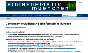 Bioinformatik-muenchen.de thumbnail