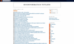 Bioinfotutlets.blogspot.com thumbnail