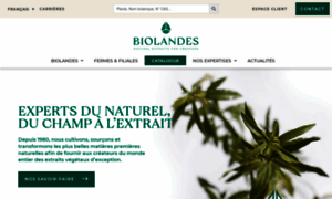 Biolandes.com thumbnail