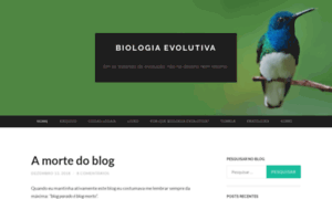 Biologiaevolutiva.wordpress.com thumbnail