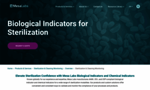 Biologicalindicators.mesalabs.com thumbnail