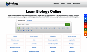 Biology-online.org thumbnail