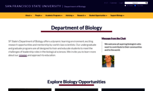 Biology.sfsu.edu thumbnail