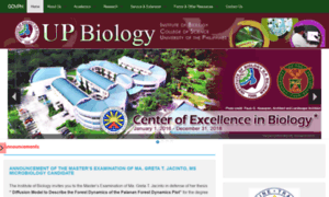 Biology.upd.edu.ph thumbnail